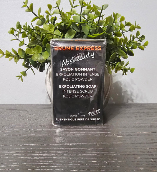 Abebi White Vip Skin Care Brune Express Half-C Exfoliating Bar Soap 200g
