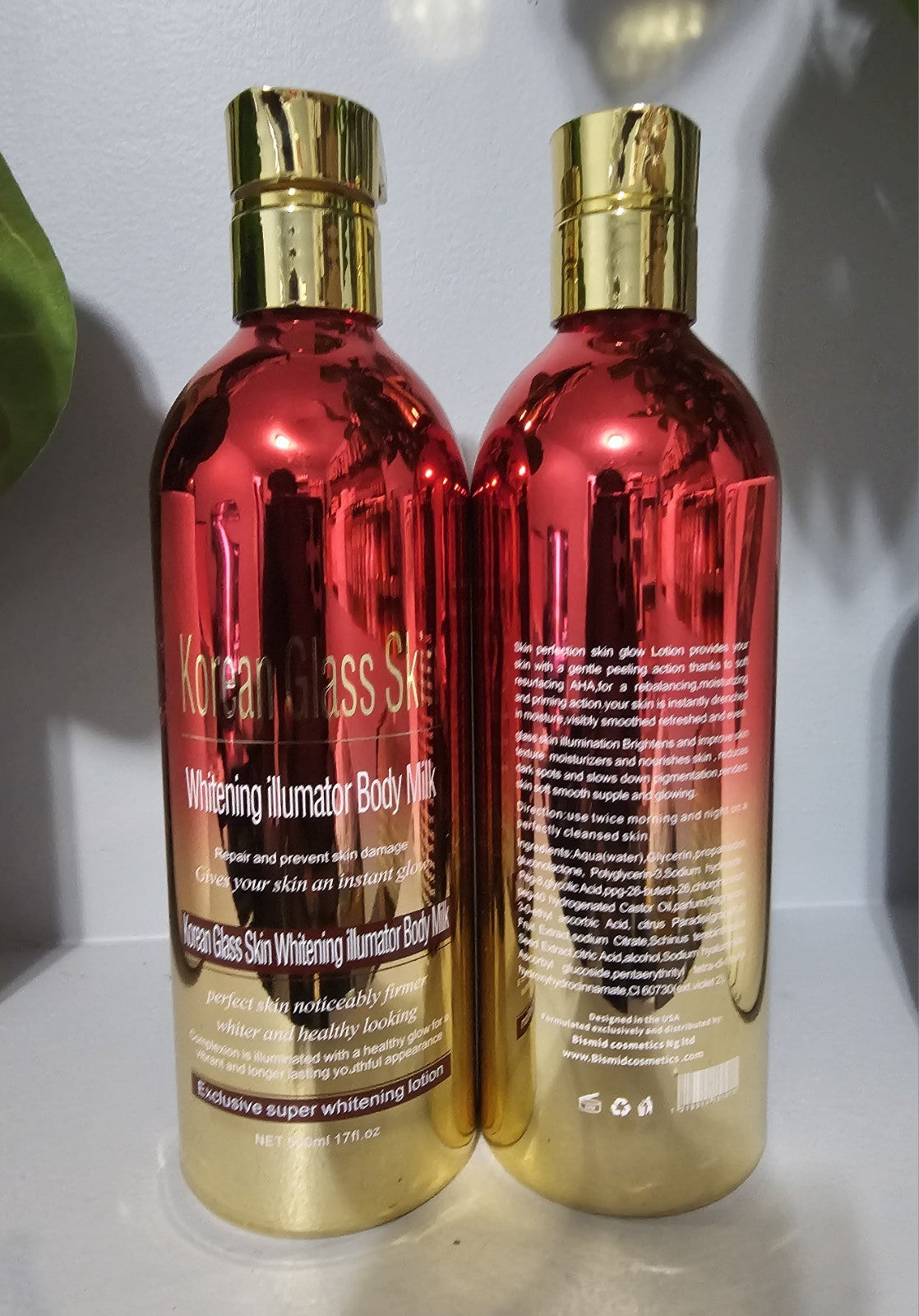 Bismid Korean Glass Skin Whitening Illuminator Body Lotion Original & Authentic