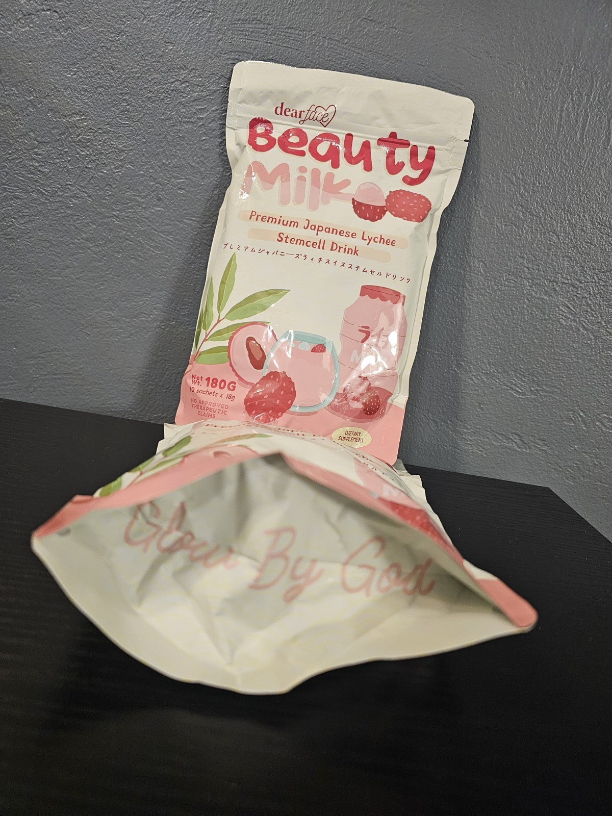 Dear Face Beauty Milk Premium Japanese Lychee Swiss Stemcell Drink