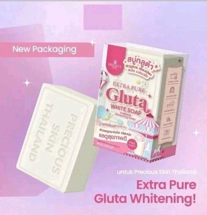 ORIGINAL Extra Pure Gluta White Soap Nourish Skin White Bright Smooth 80g 1pc