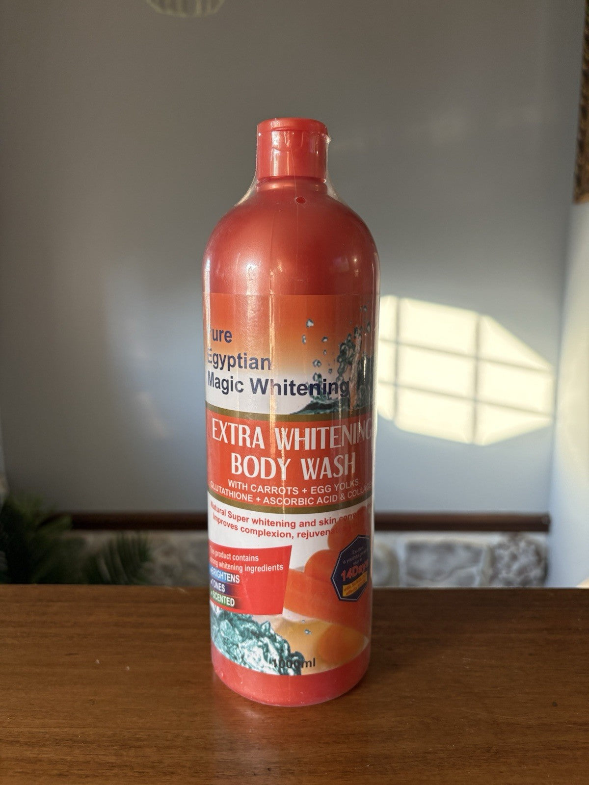 Pure Egyptian Magic Whitening Carrot + Egg Yolk Extract Shower Gel 1000ml