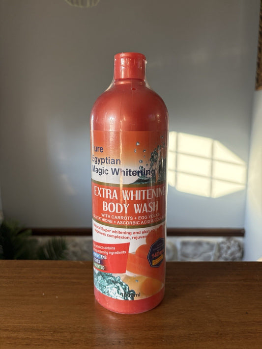 Pure Egyptian Magic Whitening Carrot + Egg Yolk Extract Shower Gel 1000ml