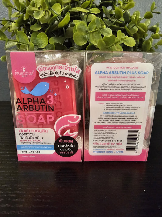 ORIGINAL Alpha Arbutin 3 Plus Collagen Whitening & Brightening Body Soap