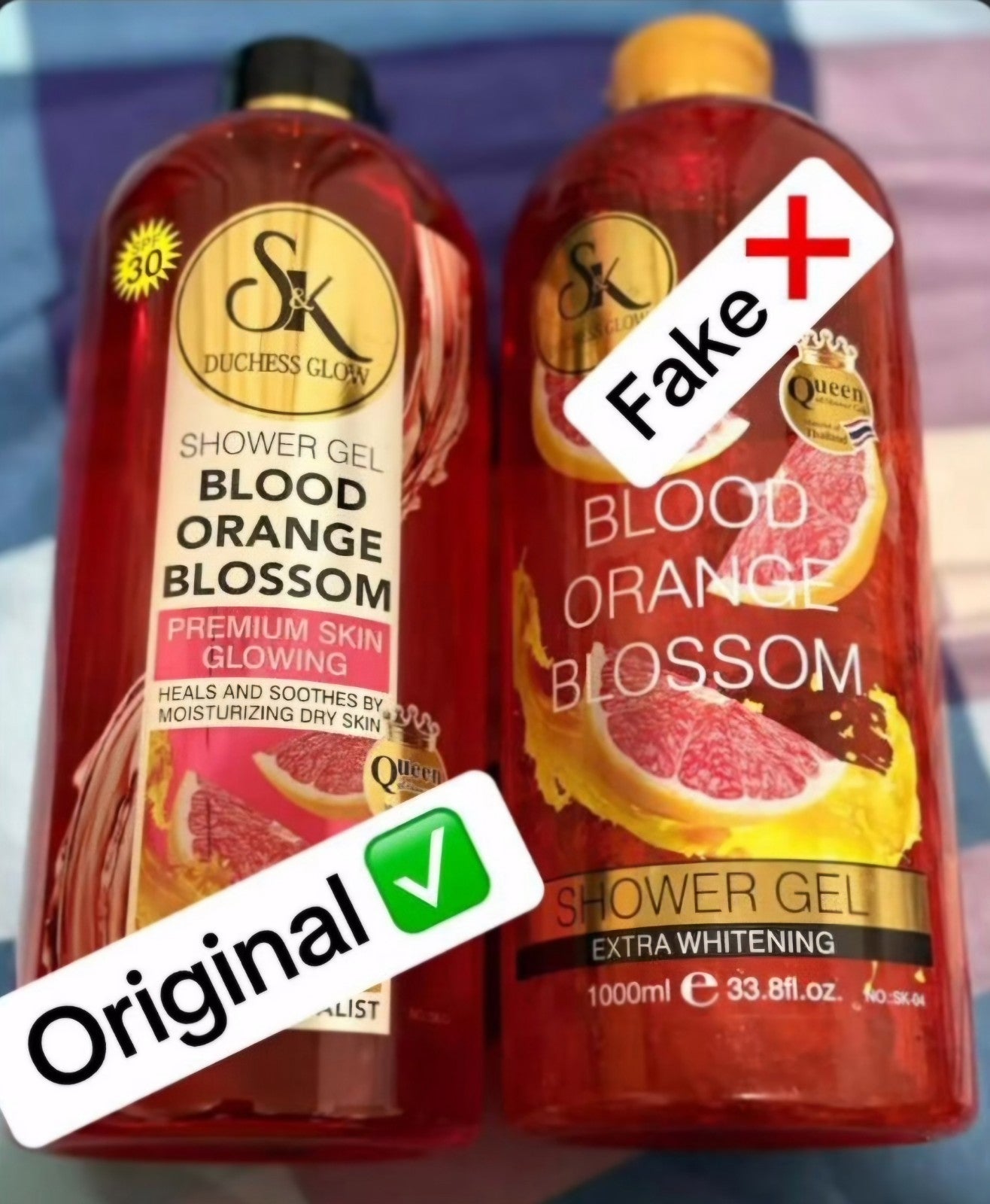 SK DUCHESS GLOW EXTRA WHITENING SHOWER GEL 1000ML