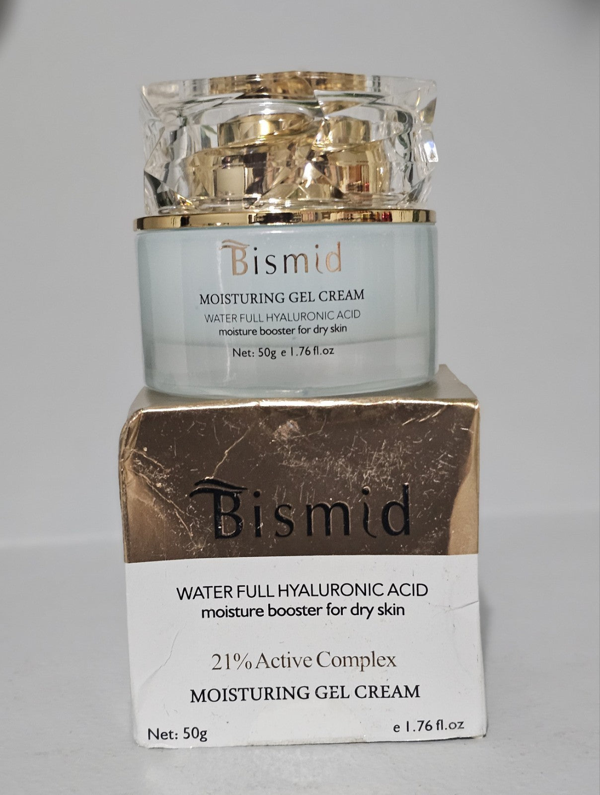 Bismid Water Full Hyaluronic Acid Moisturing Gel Cream ORIGINAL & Authentic