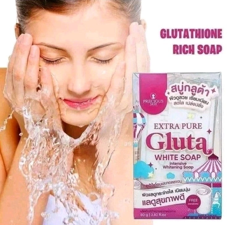 ORIGINAL Extra Pure Gluta White Soap Nourish Skin White Bright Smooth 80g 1pc