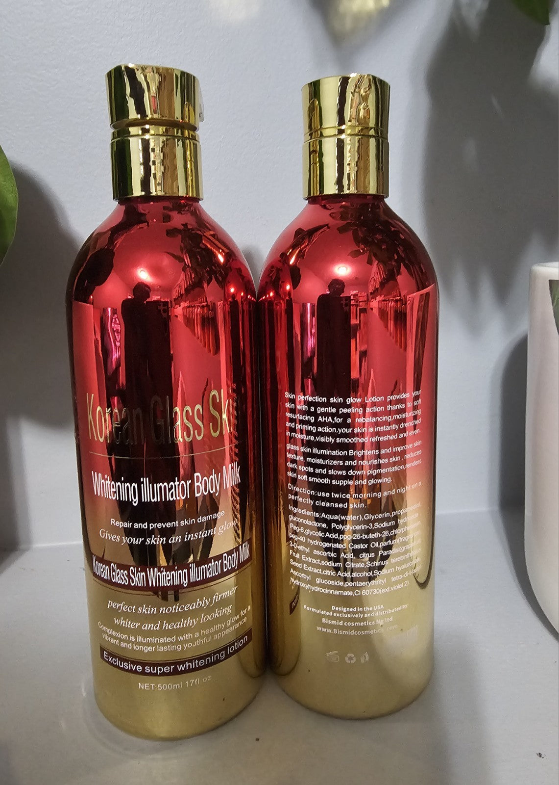 Bismid Korean Glass Skin Whitening Illuminator Body Lotion Original & Authentic