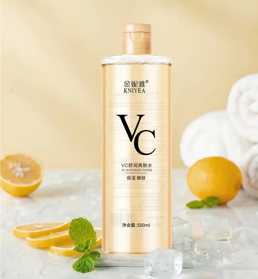 KNIYEA VC Soothing Toner Vitamin C Toner 500ML  Smooth & Bright Skin