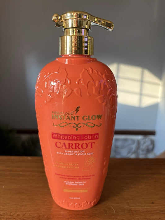 Miss Cloud Instant Glow Whitening Lotion Carrot Super Action With Kojic Acid