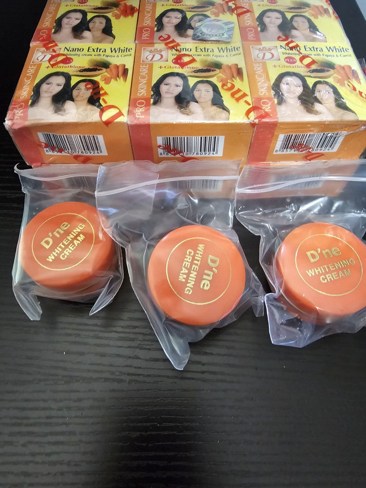 3pcs Original & Authentic Nano Extra White Cream With Papaya & Carrot (NO BOX)