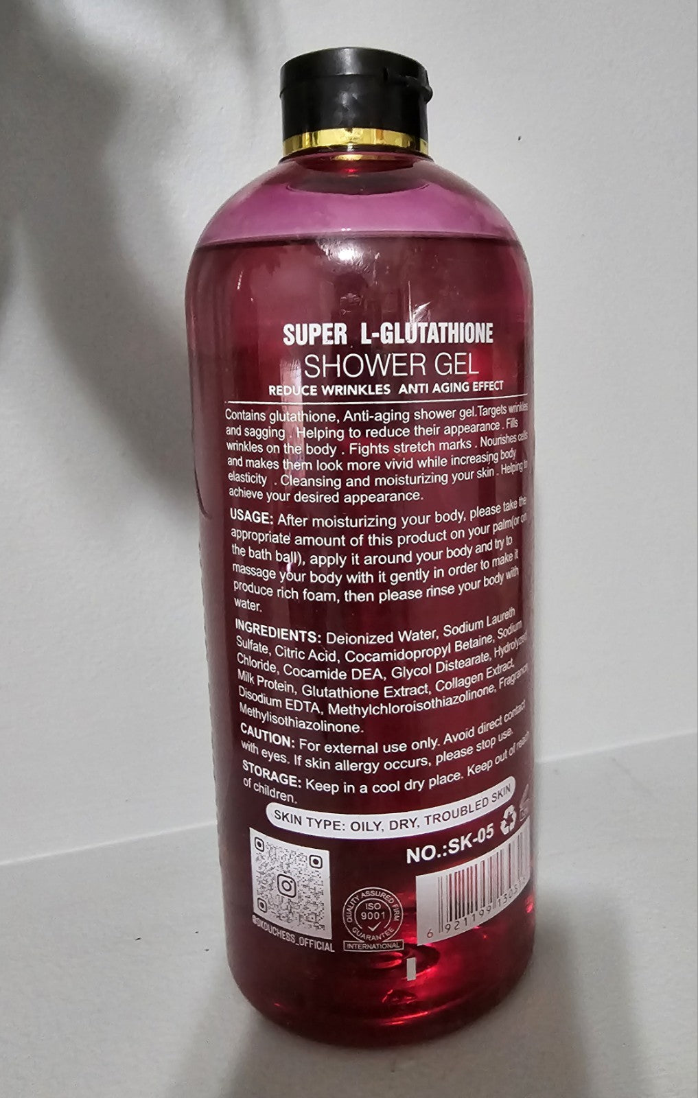 Sk Duchess Luminous Glow Super L Glutathione 13 In 1 Shower Gel 1000ml