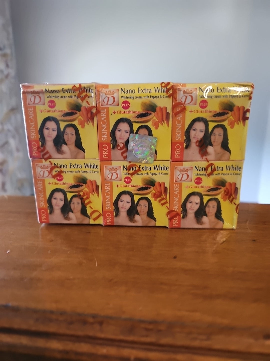 3pcs Original & Authentic Nano Extra White Cream With Papaya & Carrot