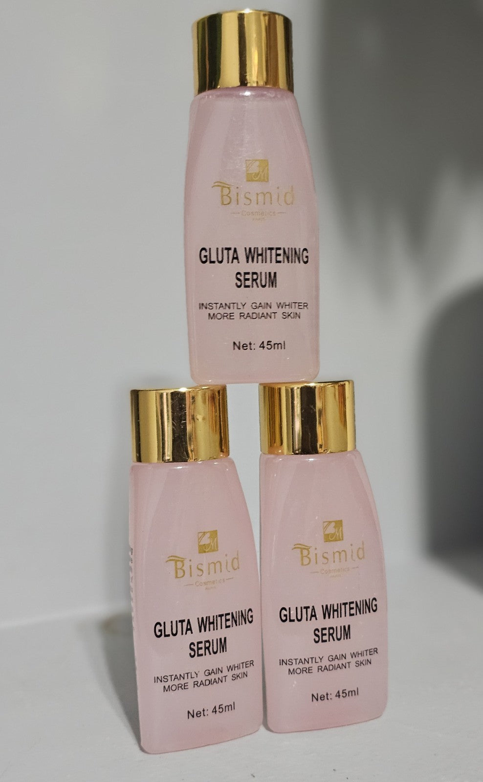 1× BISMID Gluta Whitening Serum 45ml For Cream & Lotion Super Effective
