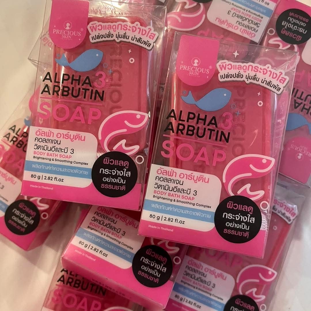 ORIGINAL Alpha Arbutin 3 Plus Collagen Whitening & Brightening Body Soap