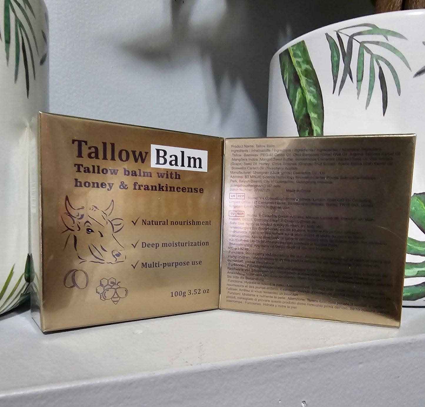 Body Face Moisturizer Whipped Tallow Balm Skincare Balm Grass Fed Beef Tallow Organic Tallow Balm