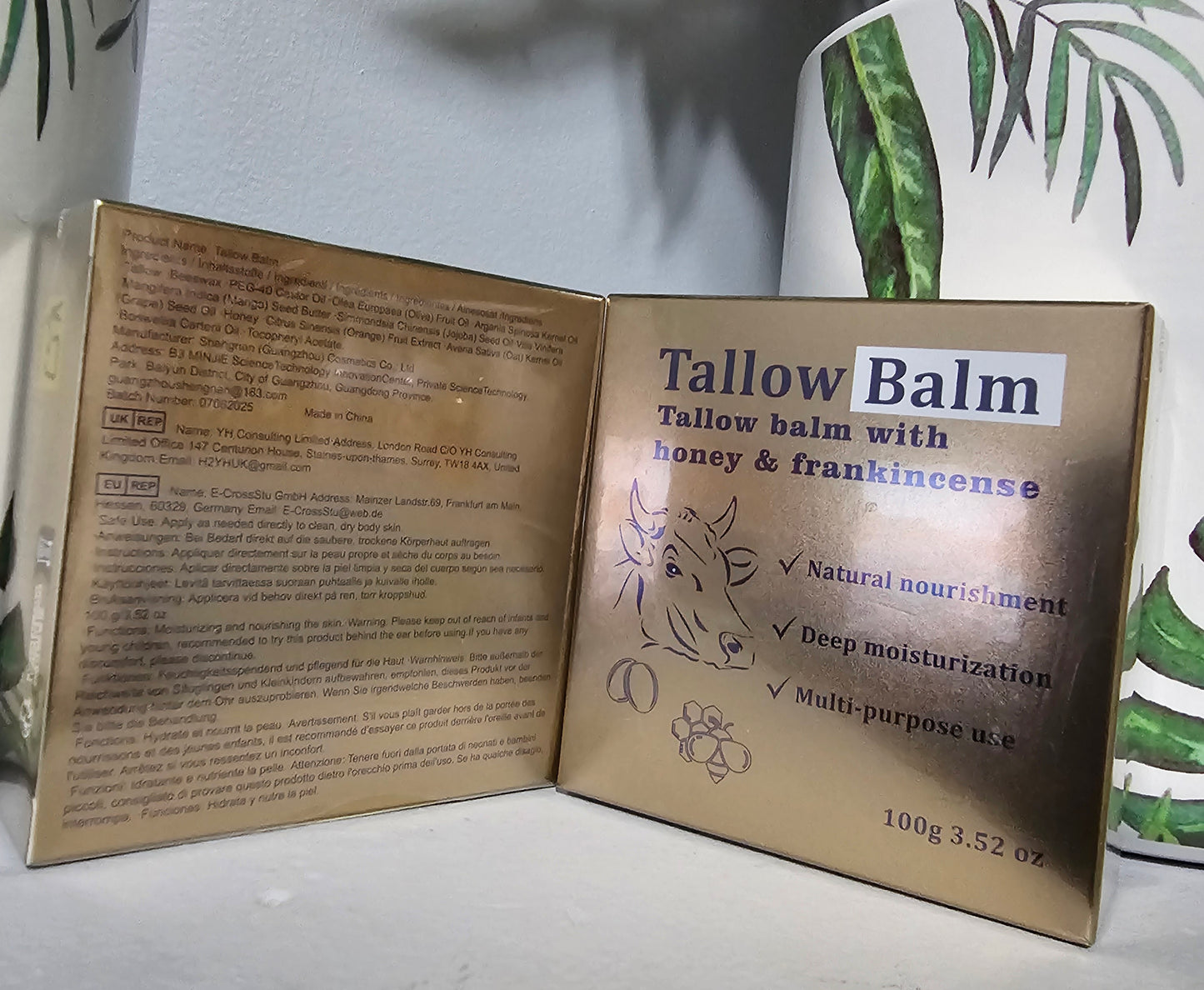 Body Face Moisturizer Whipped Tallow Balm Skincare Balm Grass Fed Beef Tallow Organic Tallow Balm