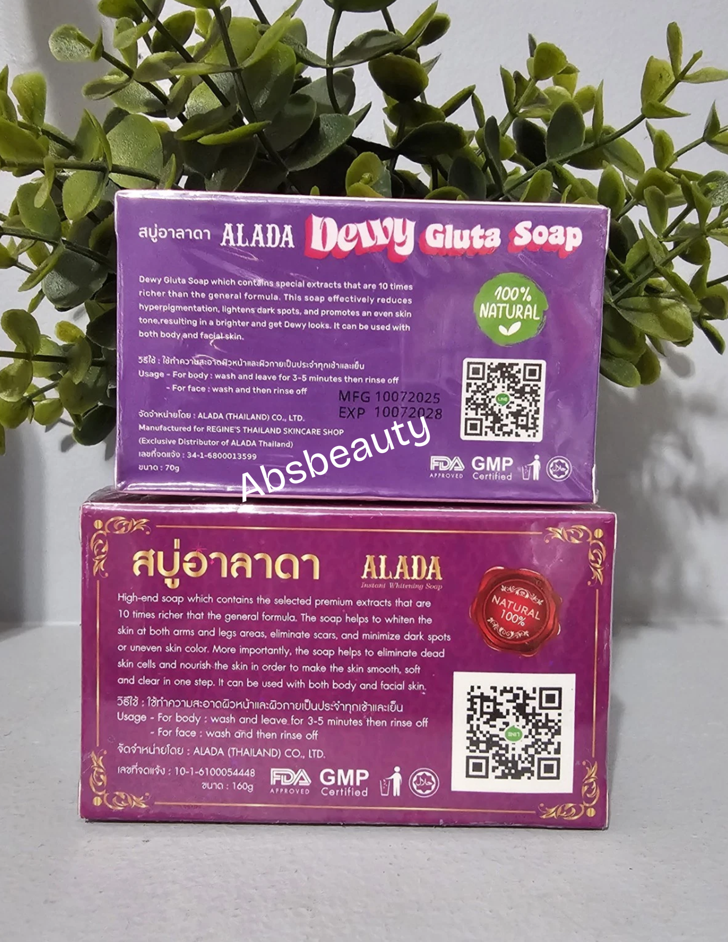 ALADA Dewy Soap & ALADA Natural Soap Combo👌💯