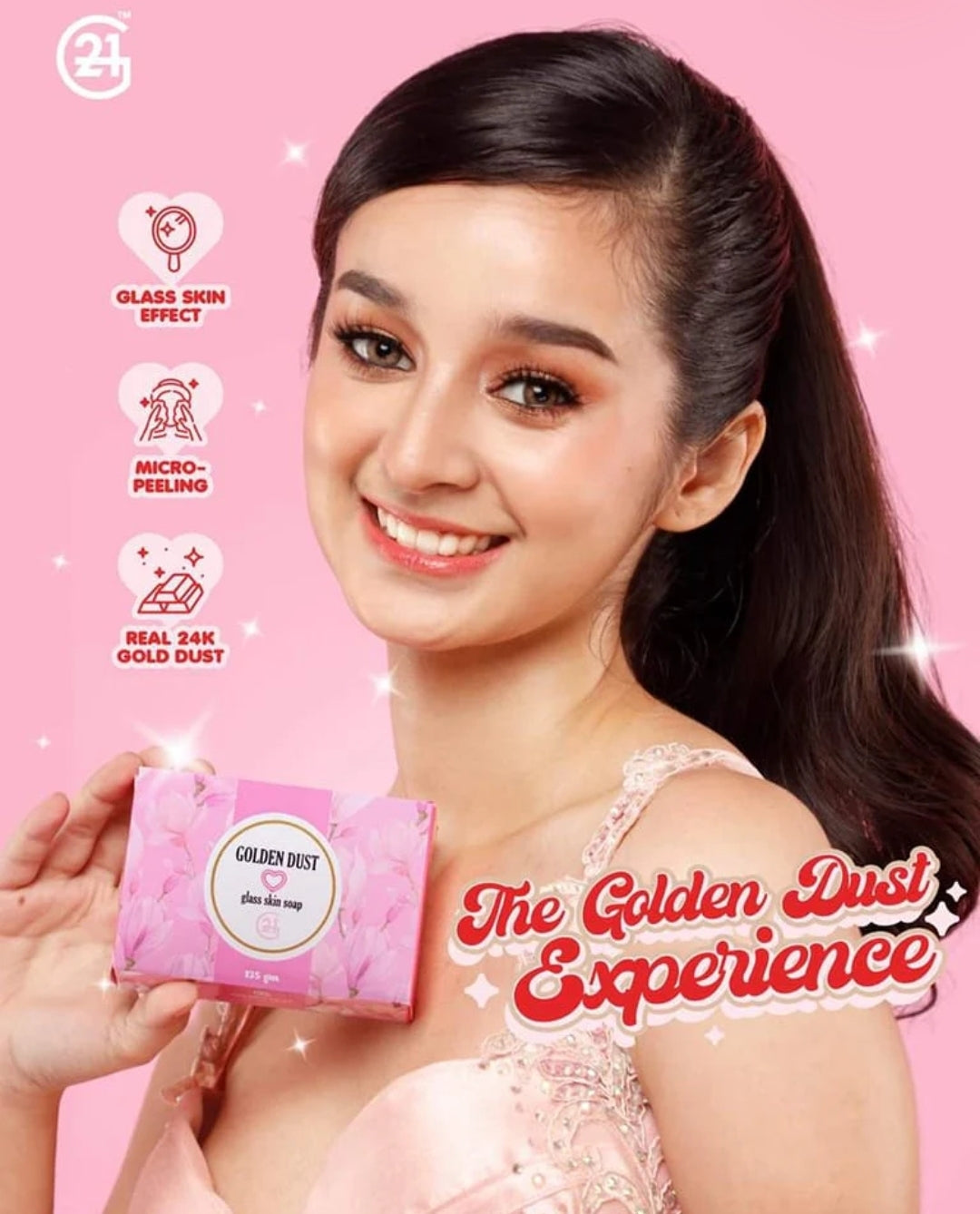 G21 Golden Dust Glass Skin Soap