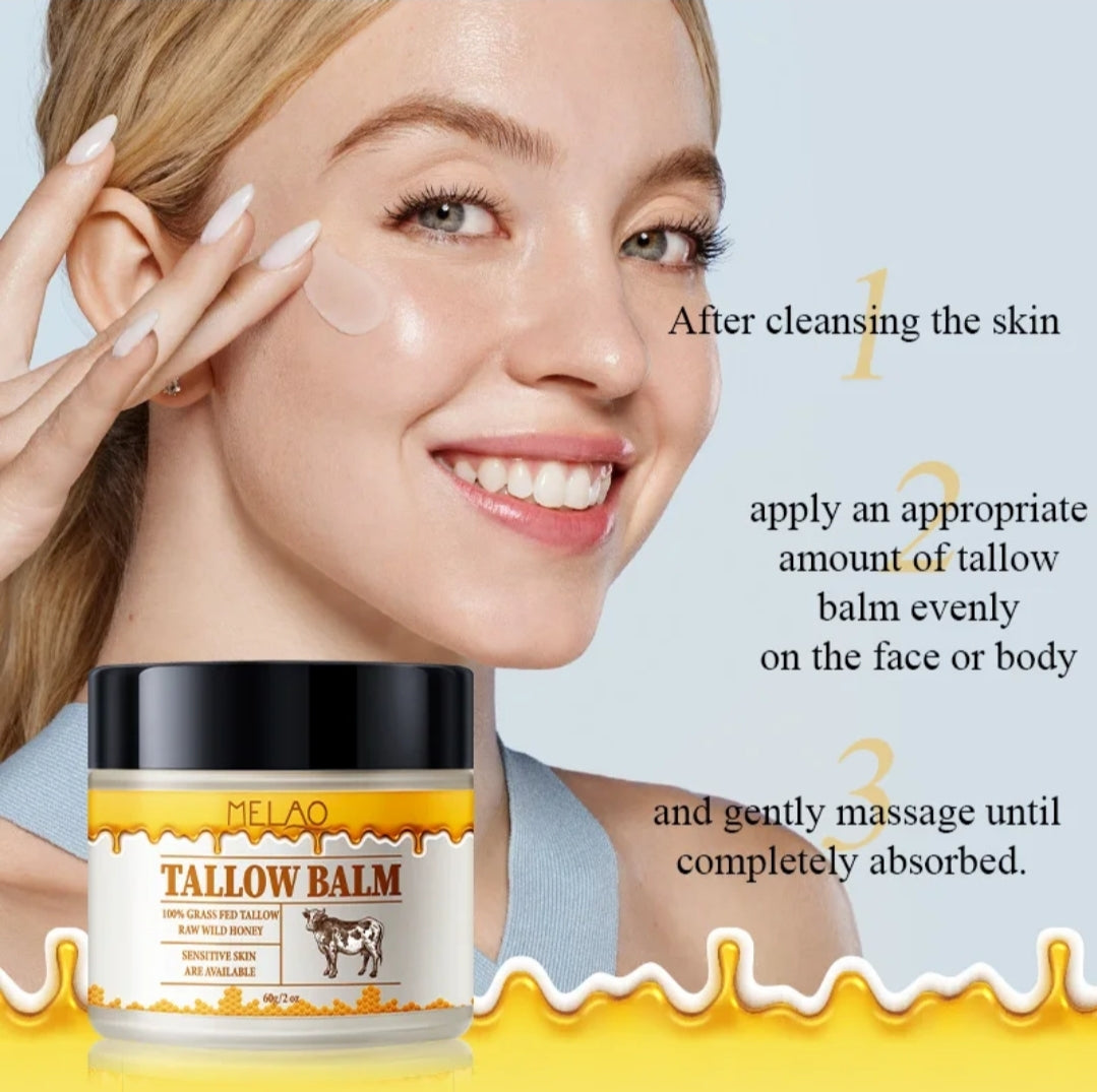 Natural Facial Body Lotions Vitamins Face Care Cosmetic Korean Skin Care Products Makeup Peptides Beef Tallow Balm