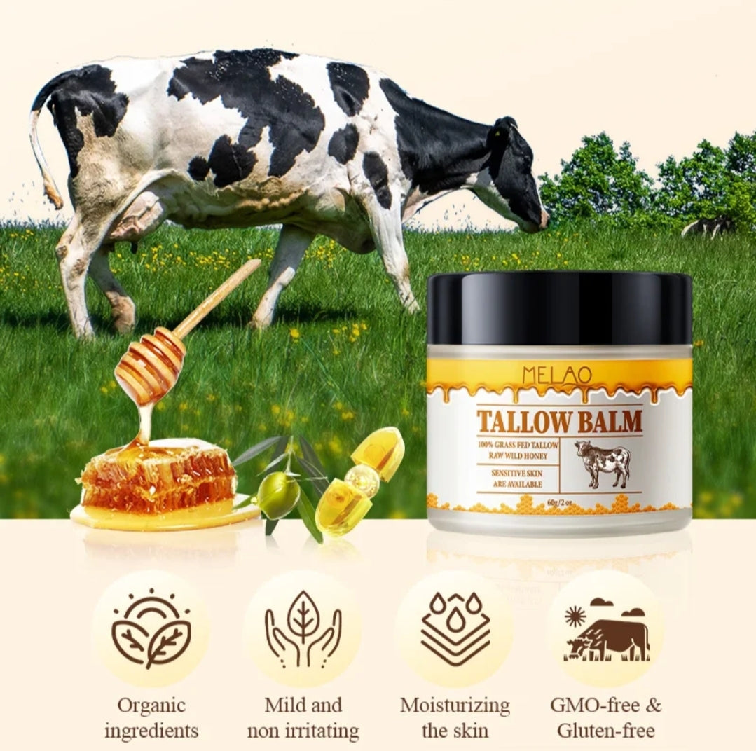 Natural Facial Body Lotions Vitamins Face Care Cosmetic Korean Skin Care Products Makeup Peptides Beef Tallow Balm