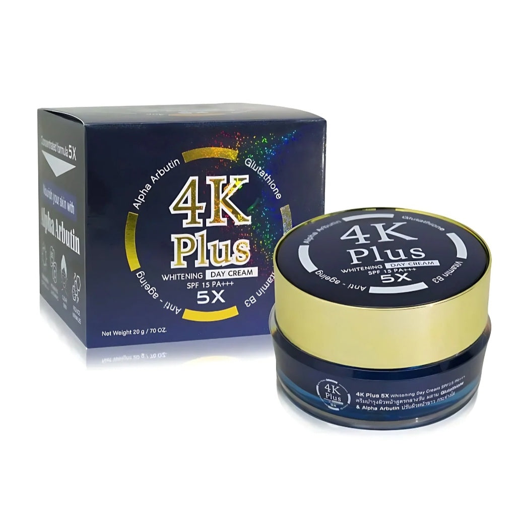 1x4K PLUS Whitening Night Cream with Alpha, Collagen, Glutathione & Ginseng