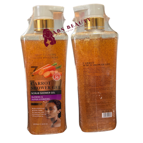 Deep Cleaning Super Whitening Carrot Scrub Shower Gel 1000ml