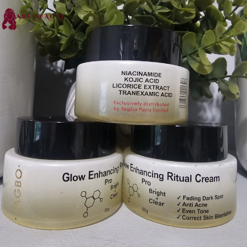 1×TAGBO Glow Enhancing Ritual Face Cream Pro Bright + Clear 💯👌✅️