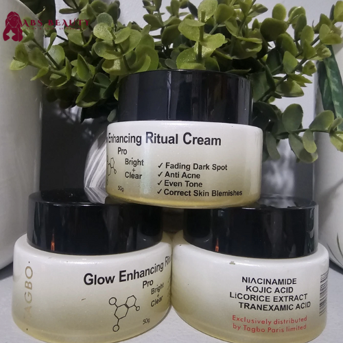 1×TAGBO Glow Enhancing Ritual Face Cream Pro Bright + Clear 💯👌✅️