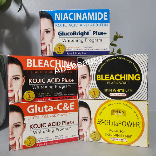 Neon Whitening Program Face & Body Bar Soap 135mg.1pc