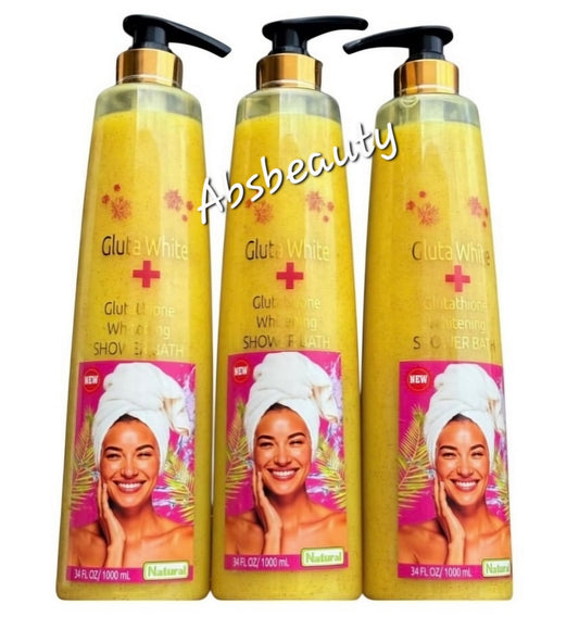 1xGluta White ➕️ Glutathione Whitening Shower Gel 1000ml 💯 Original&Authentic✅️.1pc