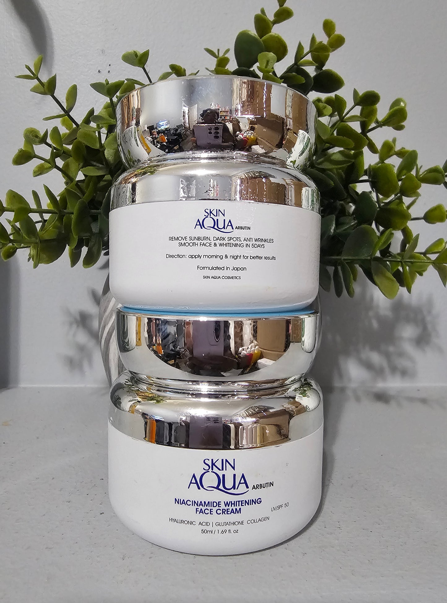 Skin Aqua Arbutin Niacinamide Whitening Face Cream 50ml💯👌