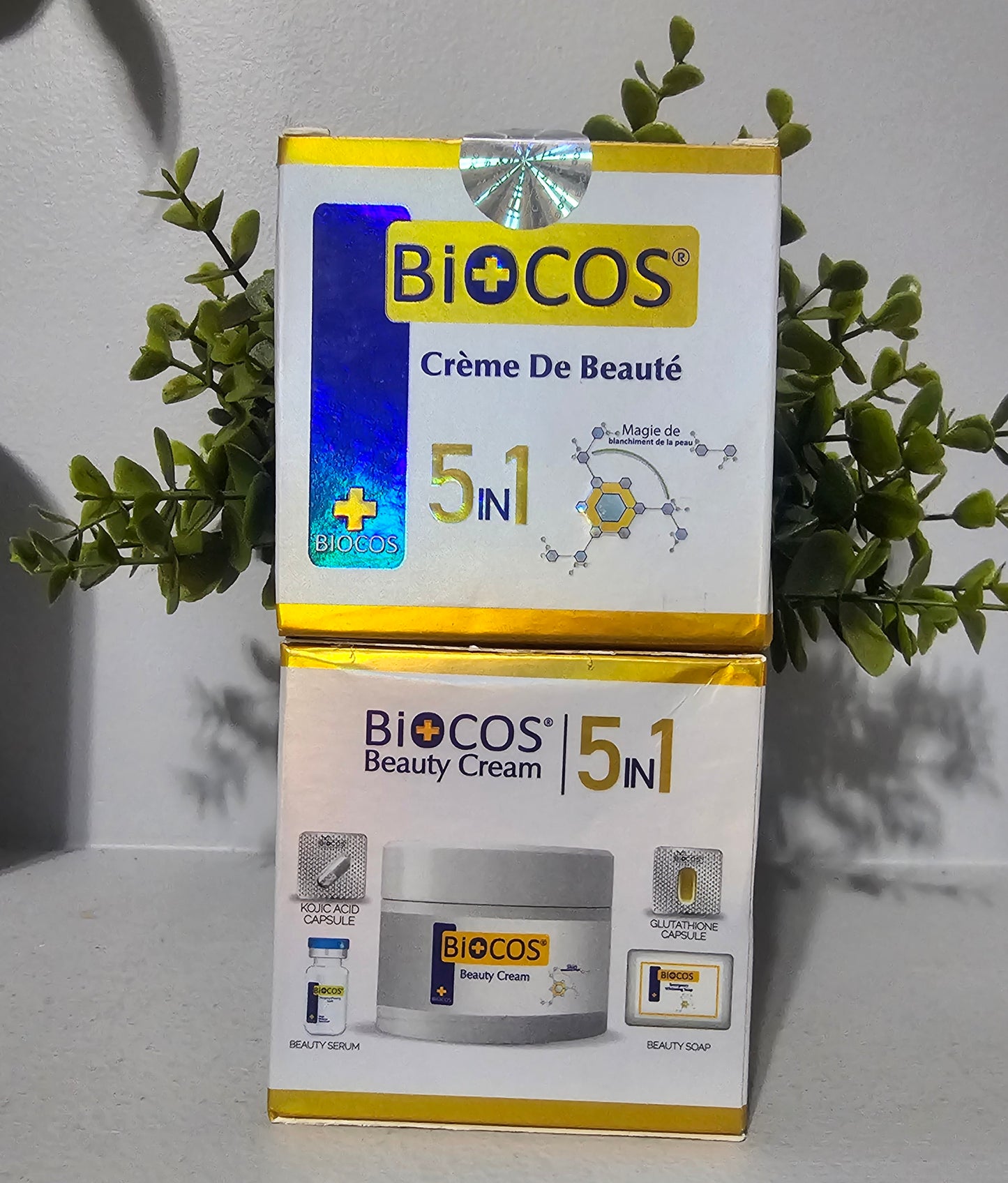 BIOCOS 5in1 Beauty Face Cream  Skin Whitening Magic👌✨️.