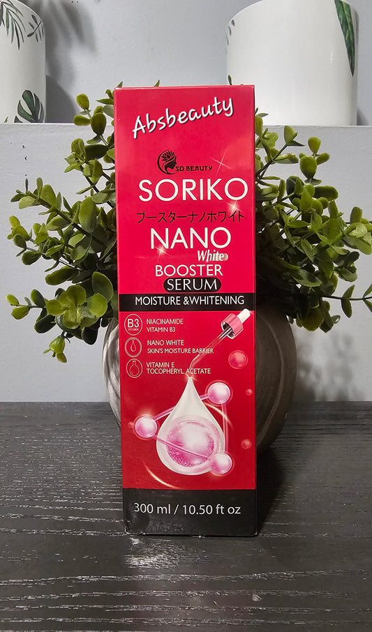 Soriko Nano White Booster Serum Whitening & Moisturizing 300ml ✨️👌