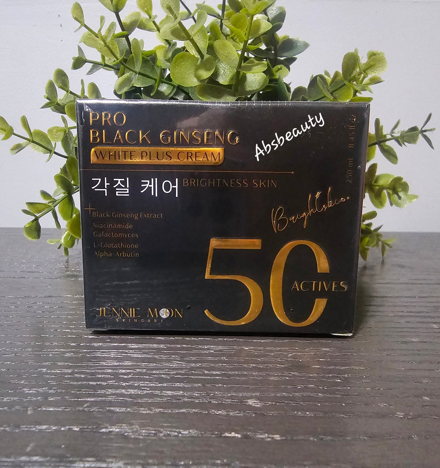 Jennie Moon Pro Black Ginseng Plus Cream 250ml | Botanical Body Cream Original&Authentic 1pc