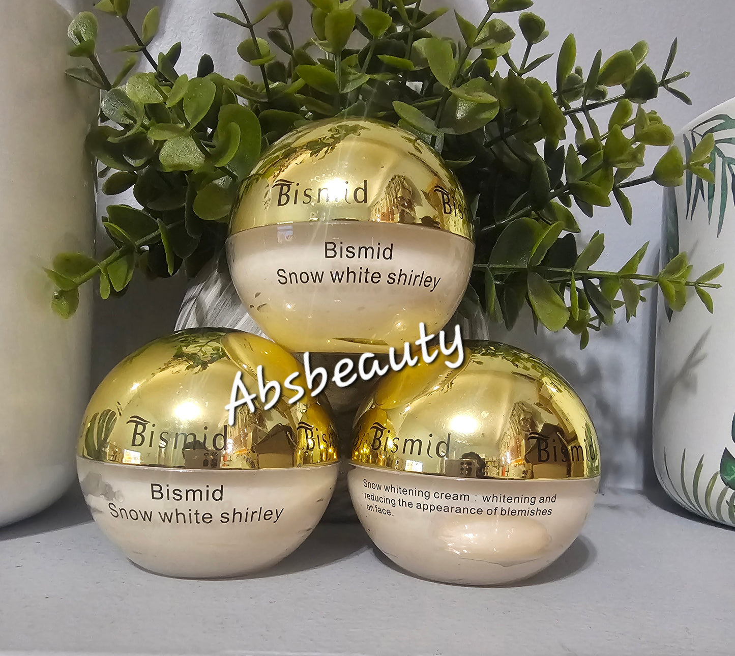 Bismid Snow White Face Cream Shirley 1pc