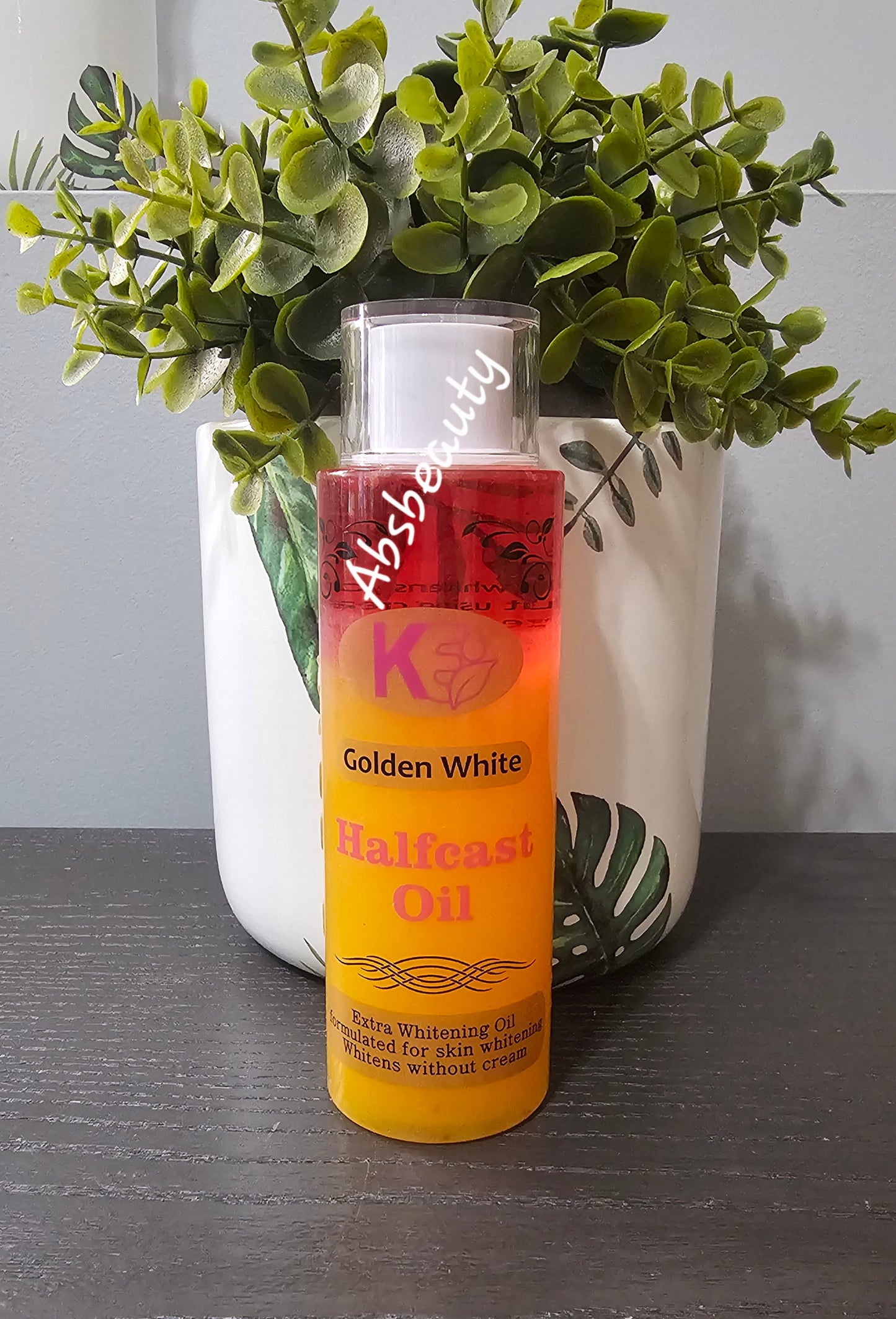 KE Golden White Half-C Moisturizing Whitening Body Oil 250ml Fade Dark Spots,Stretch Marks💯✨️👍