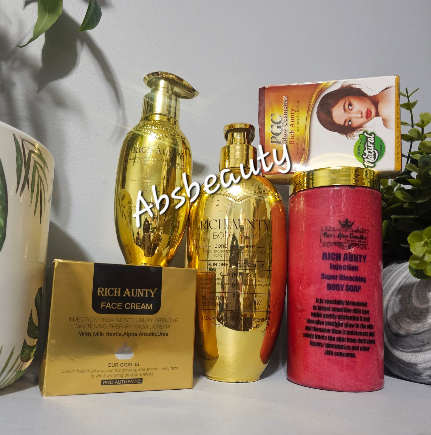 Rich Aunty Injection Whitening Set From Pari's Glow Cosmetics