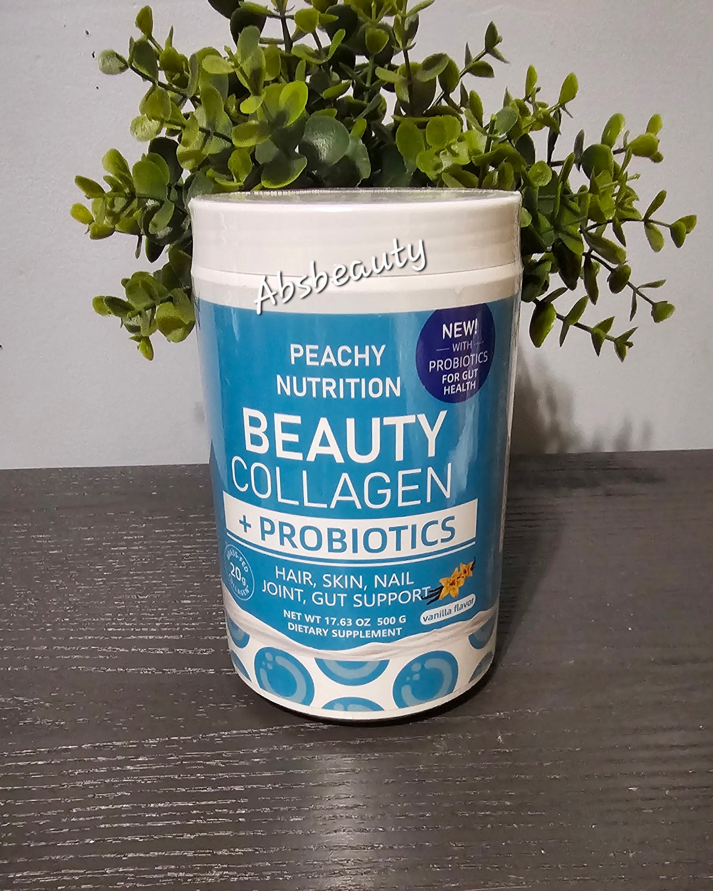 Peachy Beauty Collagen➕️Probiotic Supplements Powder 500g 💯👍