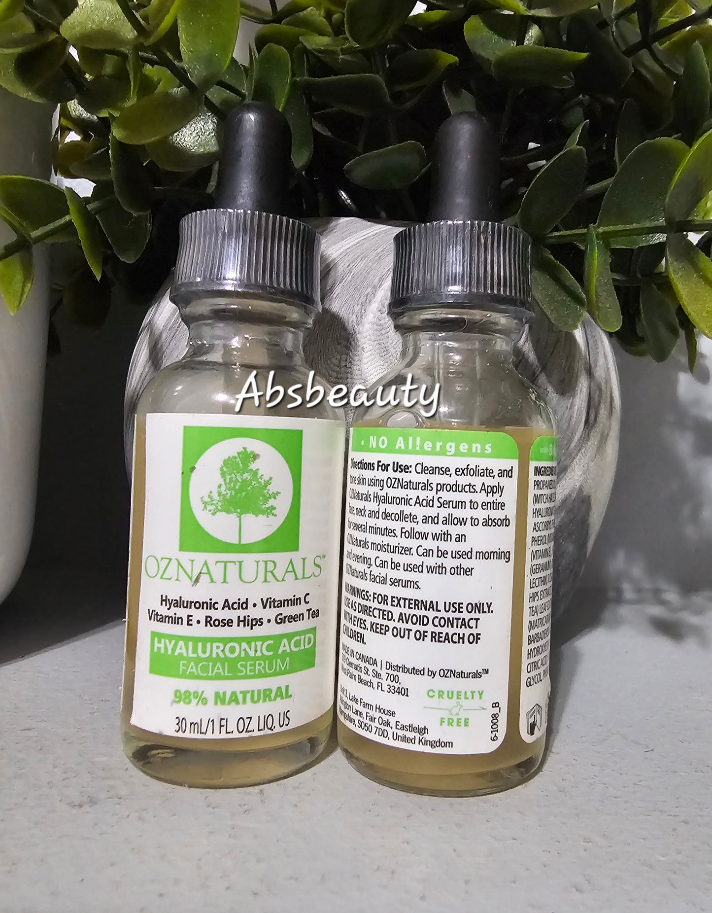 OZNATURALS Facial Serum 30ml.1pc