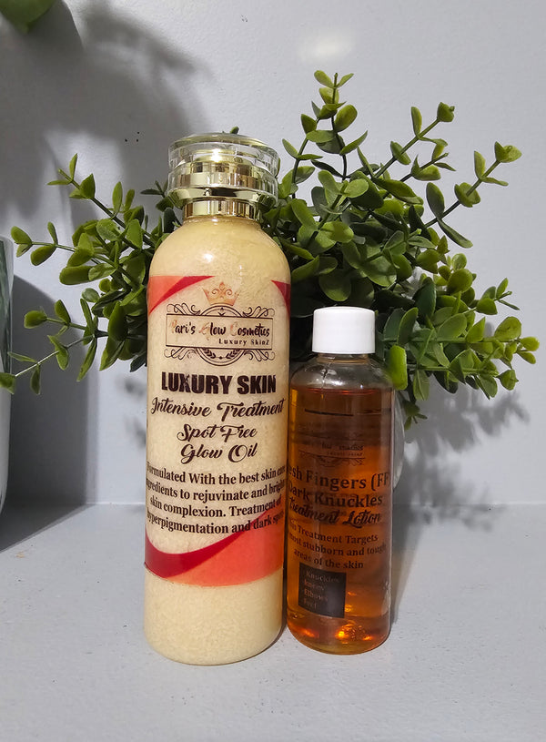 Pari's Glow Cosmetics Luxury Skin Intensive Treatment Dark Knuckles Set