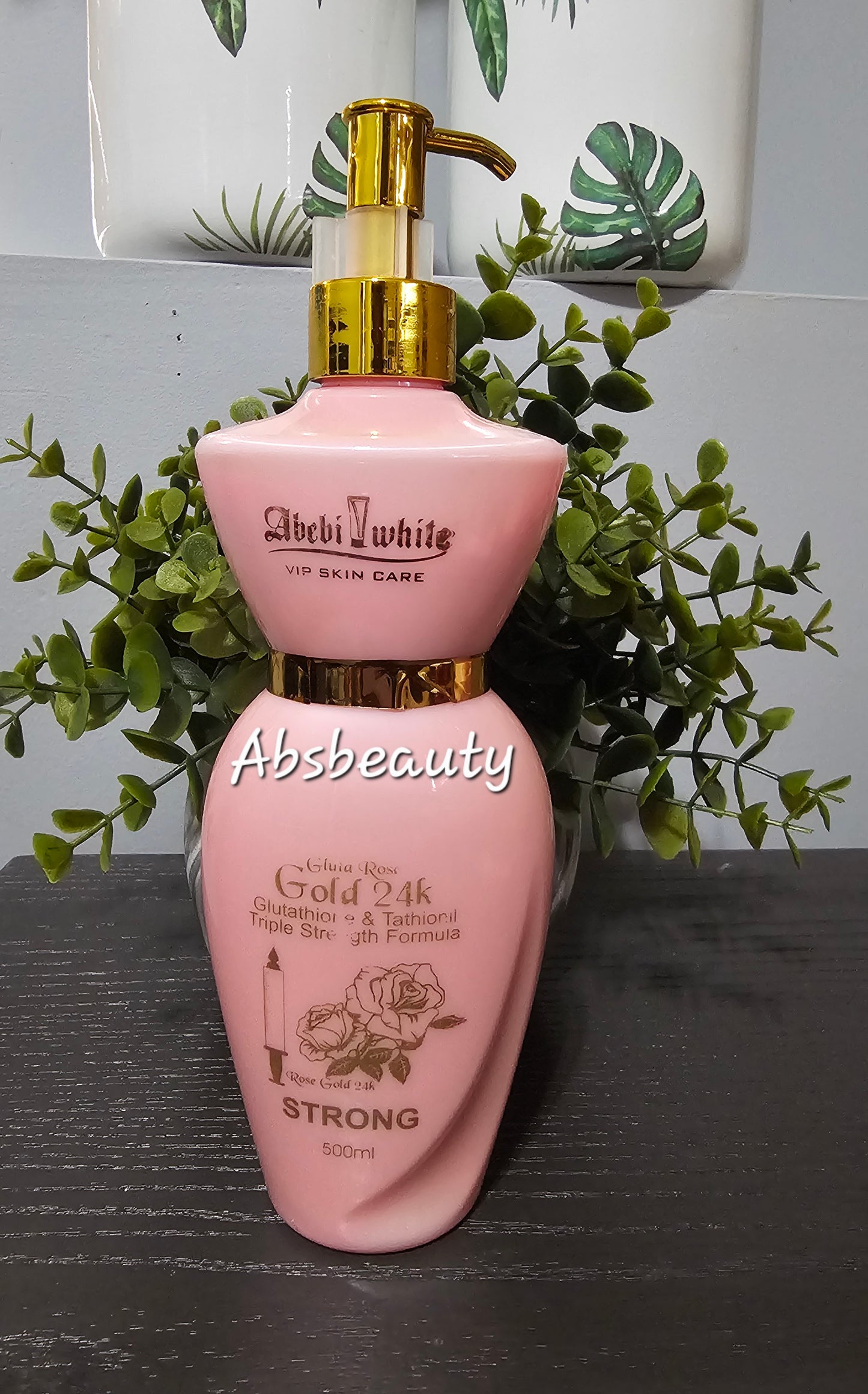Abebi White Vip Skin Care Gluta Rose Gold 24K Lotion. 1pc ✅️ 💯...