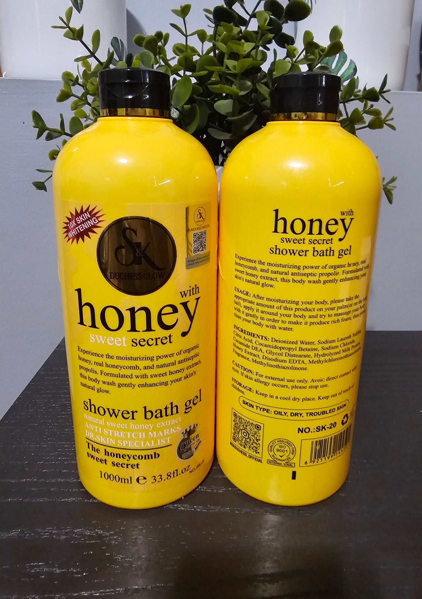 SK Duchess Glow with Honey Sweet Secret Shower Bath Gel 1000ml 💯👌