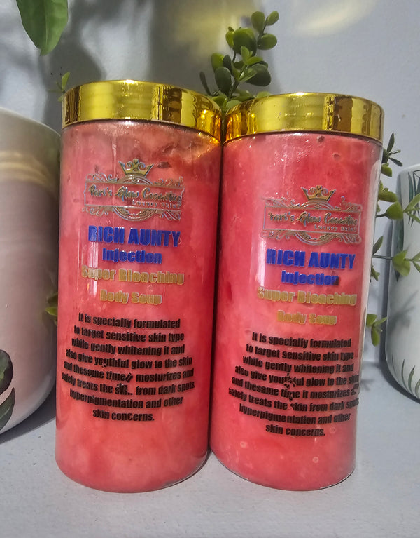 1×Pari's Glow Cosmetics Rich Aunty Injection Super Body Soap.1pc