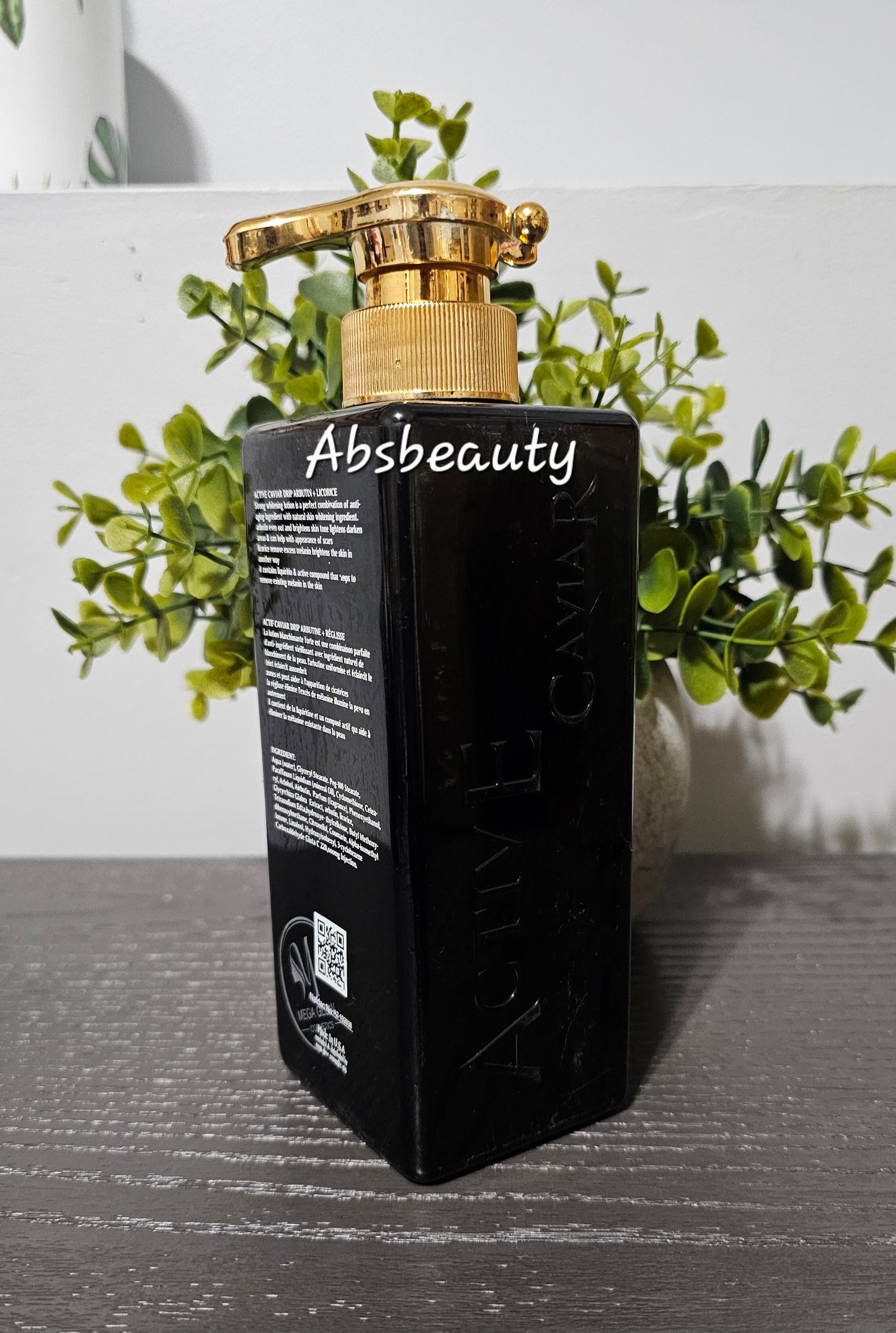 Active Caviar drip Arbutin+Licorice Strong Whitening Body Lotion 400ml Spf50
