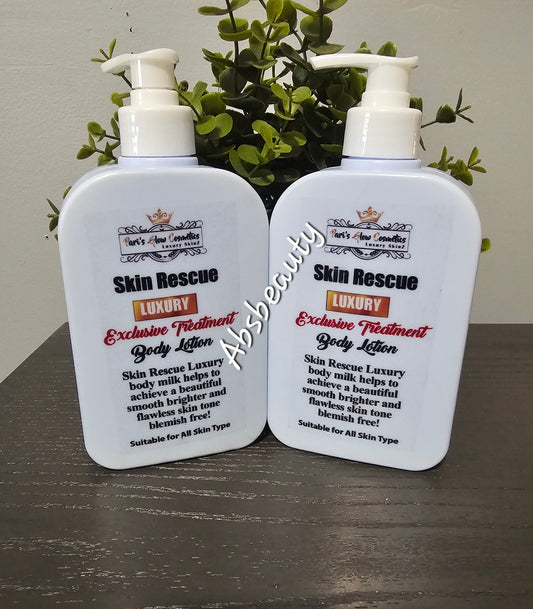 Skin Rescue Luxury Exclusive Treatment Body Lotion From Pari's Glow Cosmetics. 1pc