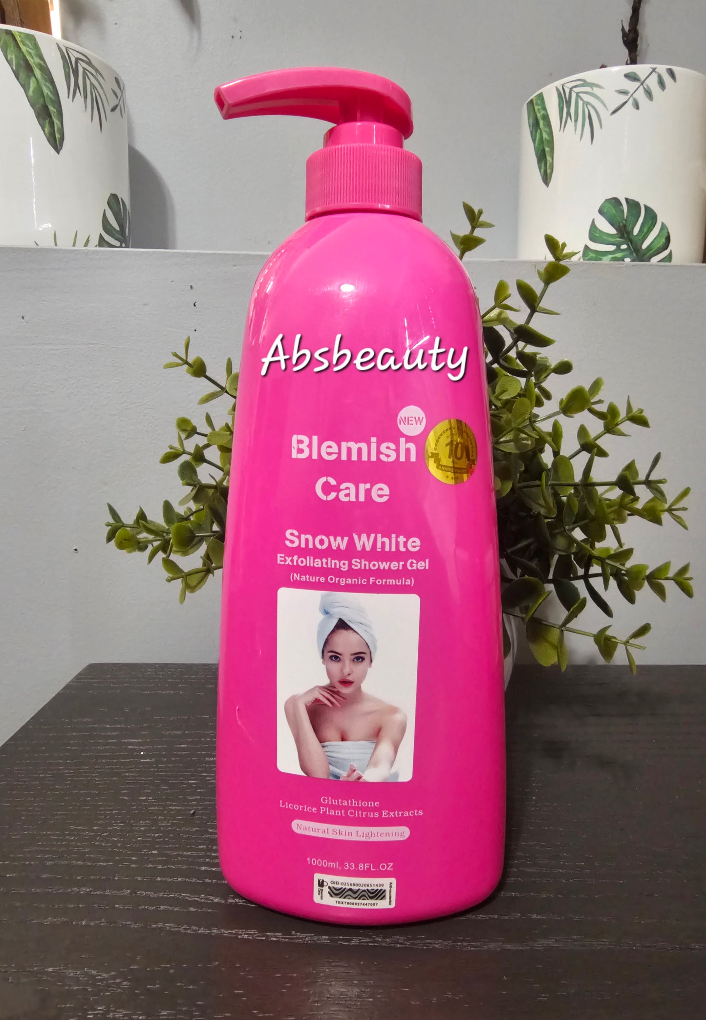 Blemish Care Snow White Exfoliating Shower Gel 1000ml