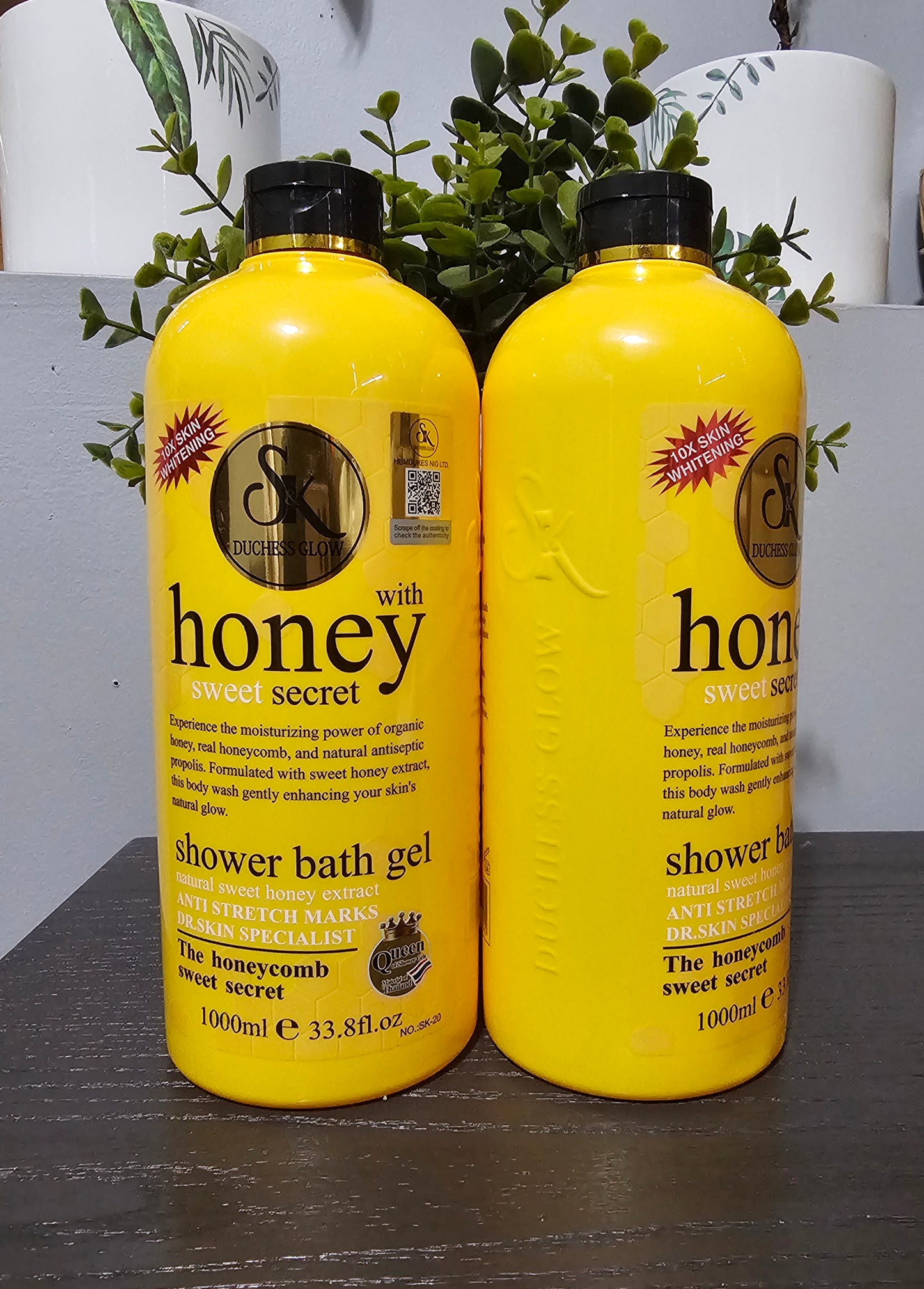 SK Duchess Glow with Honey Sweet Secret Shower Bath Gel 1000ml 💯👌