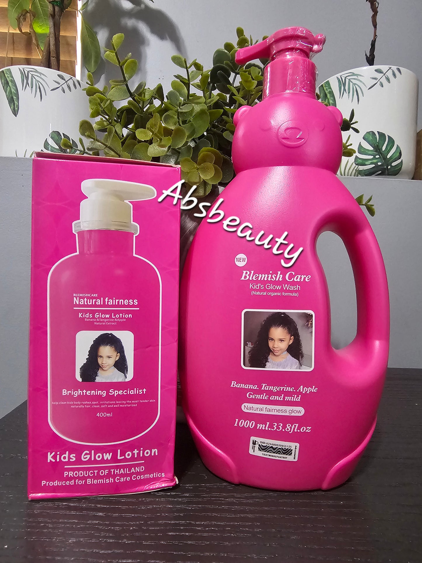 Blemish Care Kids Glow Body lotion 400ml & Body Wash 1000ml