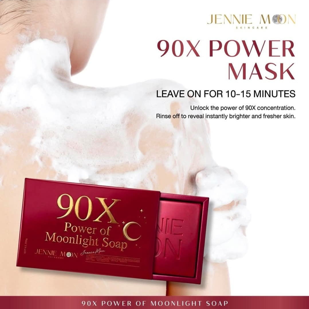 Jennie Moon 90X Power of Moonlight Body & Face Soap 160g 1pc
