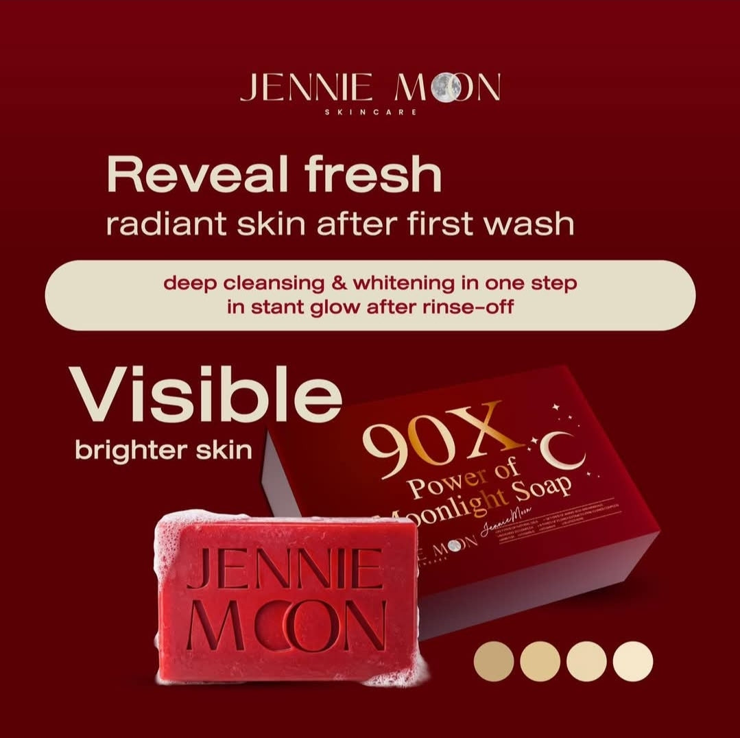 Jennie Moon 90X Power of Moonlight Body & Face Soap 160g 1pc